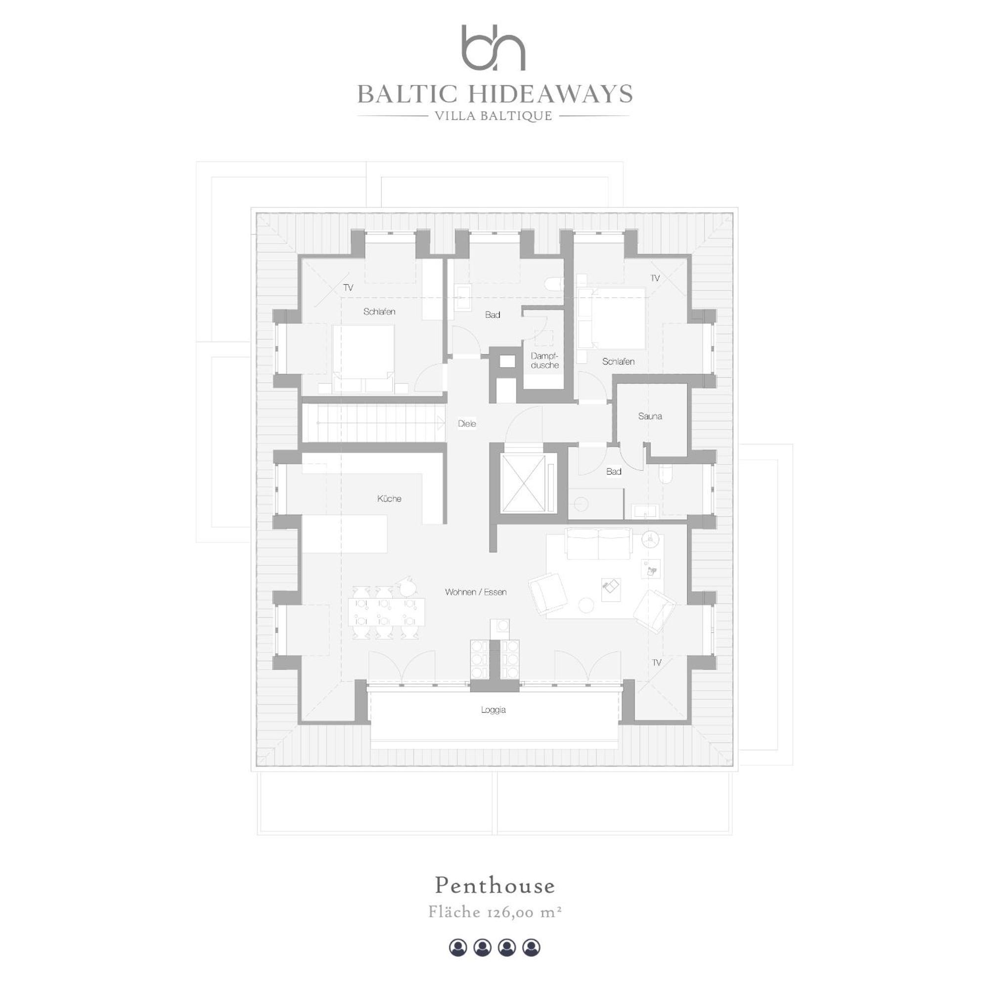 Villa Baltique Sellin  Ruang foto